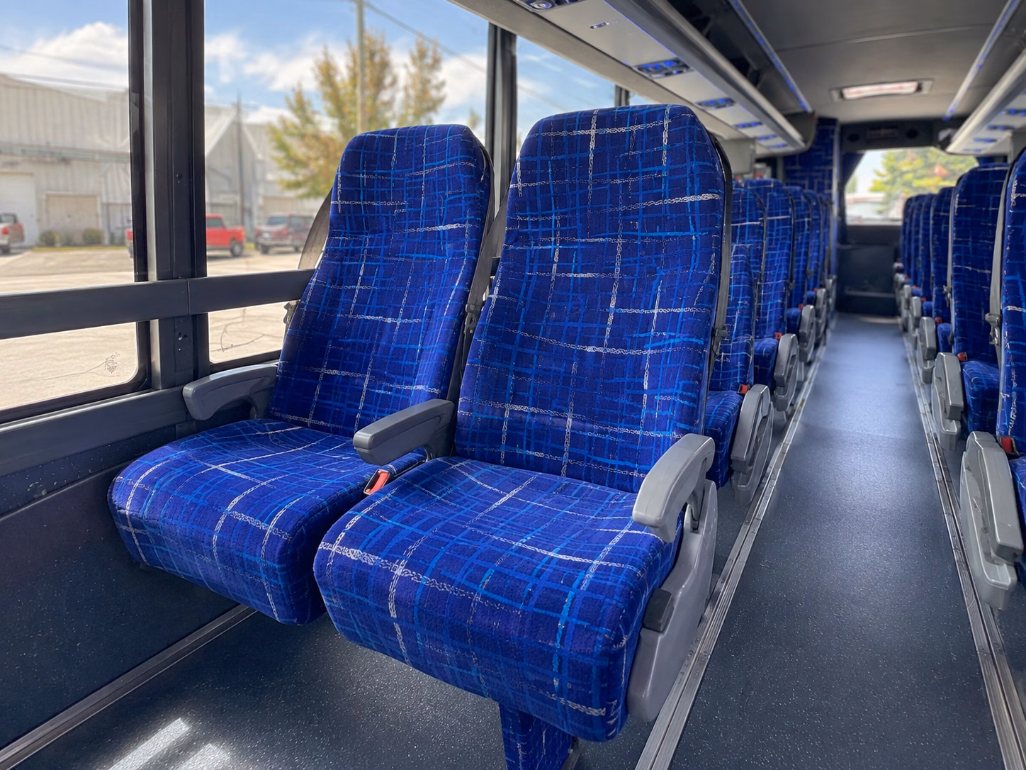 san jose religious group transportation onboard seating
